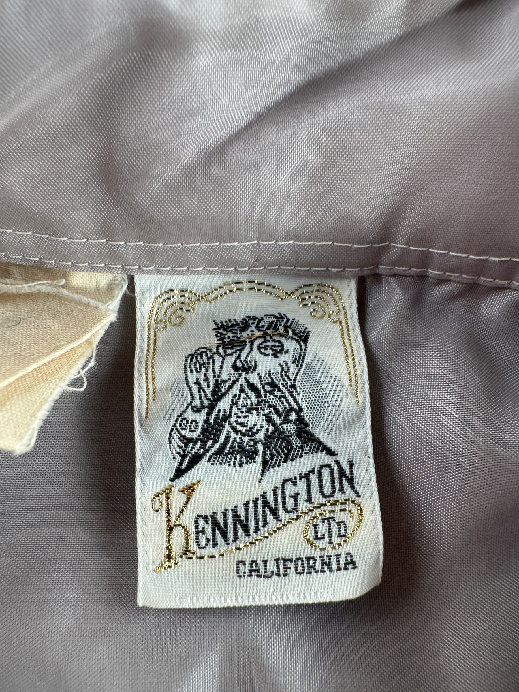 Tag on Vintage Kennington Wool Blend Flannel SZ S