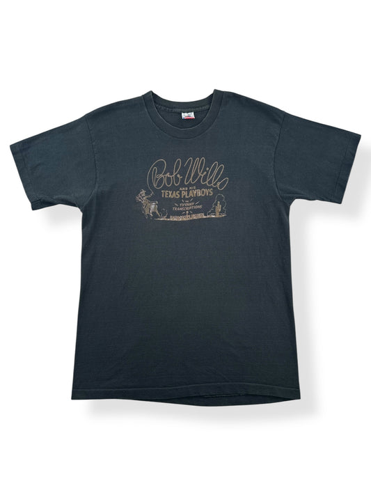 Vintage Bob Wills Black Tee SZ XL