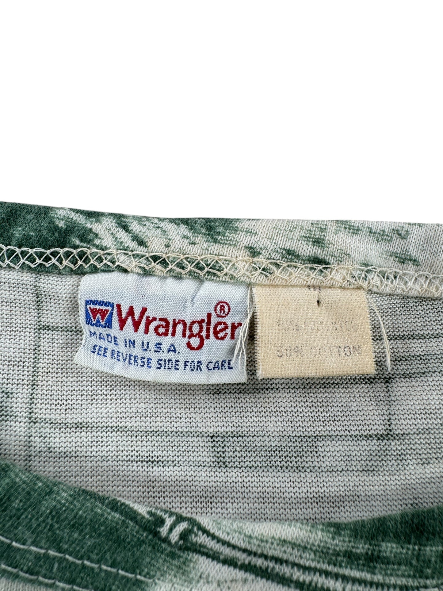 Tag on Vintage Wrangler Long Sleeve Photo Tee SZ M