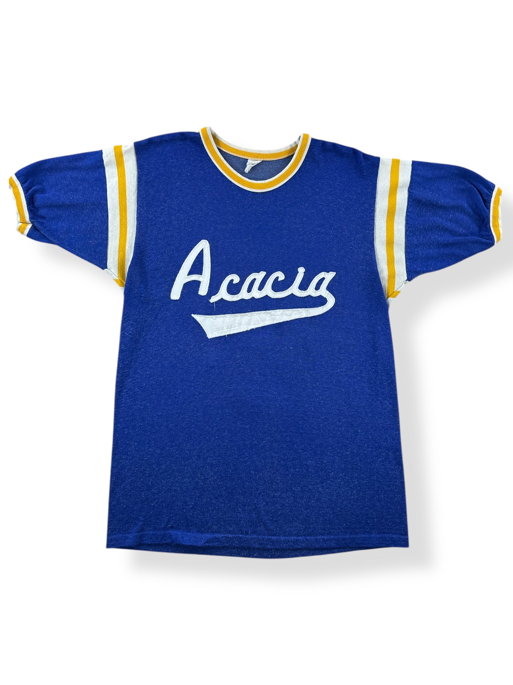 Front of Vintage Acacia Moto Durene Jersey SZ M