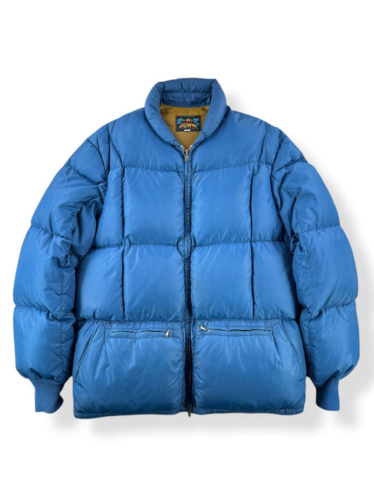 Front of Vintage 50s/60s Eddie Bauer Rising Sun Down Jacket SZ M