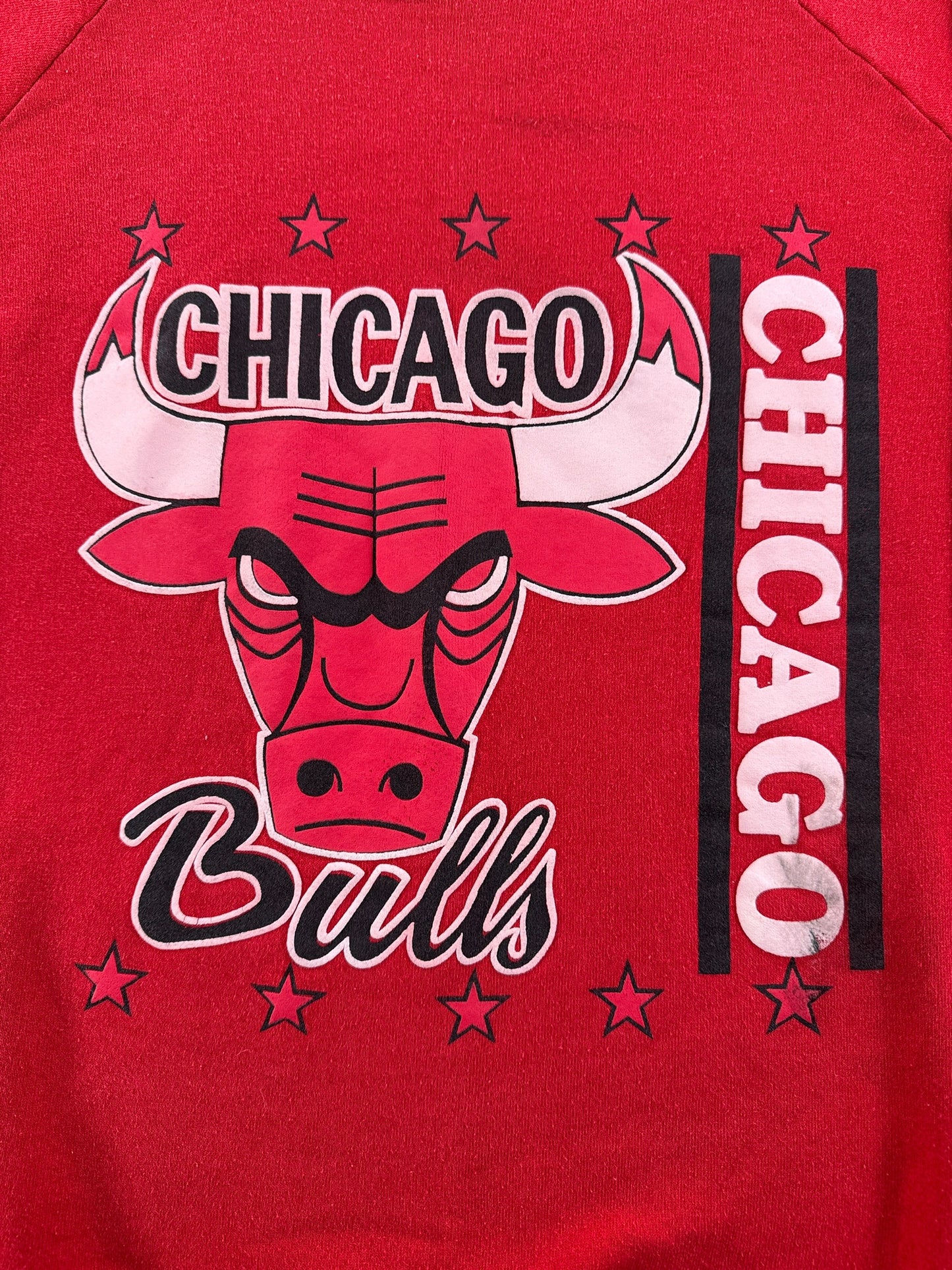 Graphic of Vintage Chicago Bulls FOTL Crewneck SZ XL (Fits L)