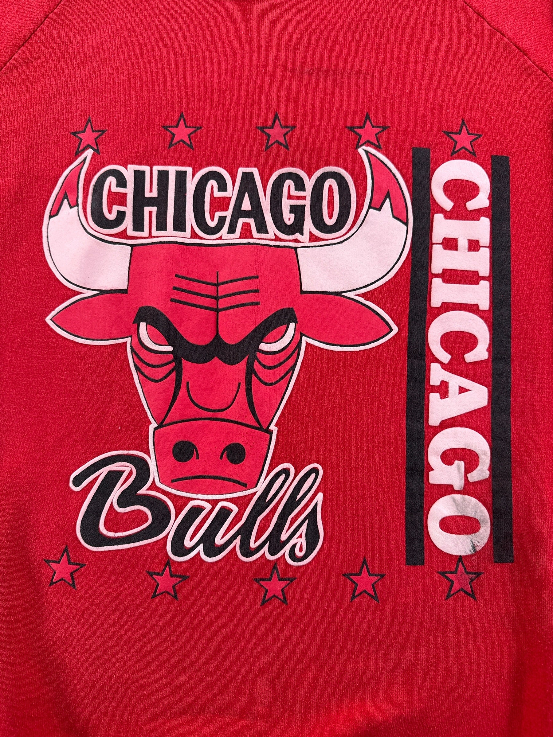 Graphic of Vintage Chicago Bulls FOTL Crewneck SZ XL (Fits L)