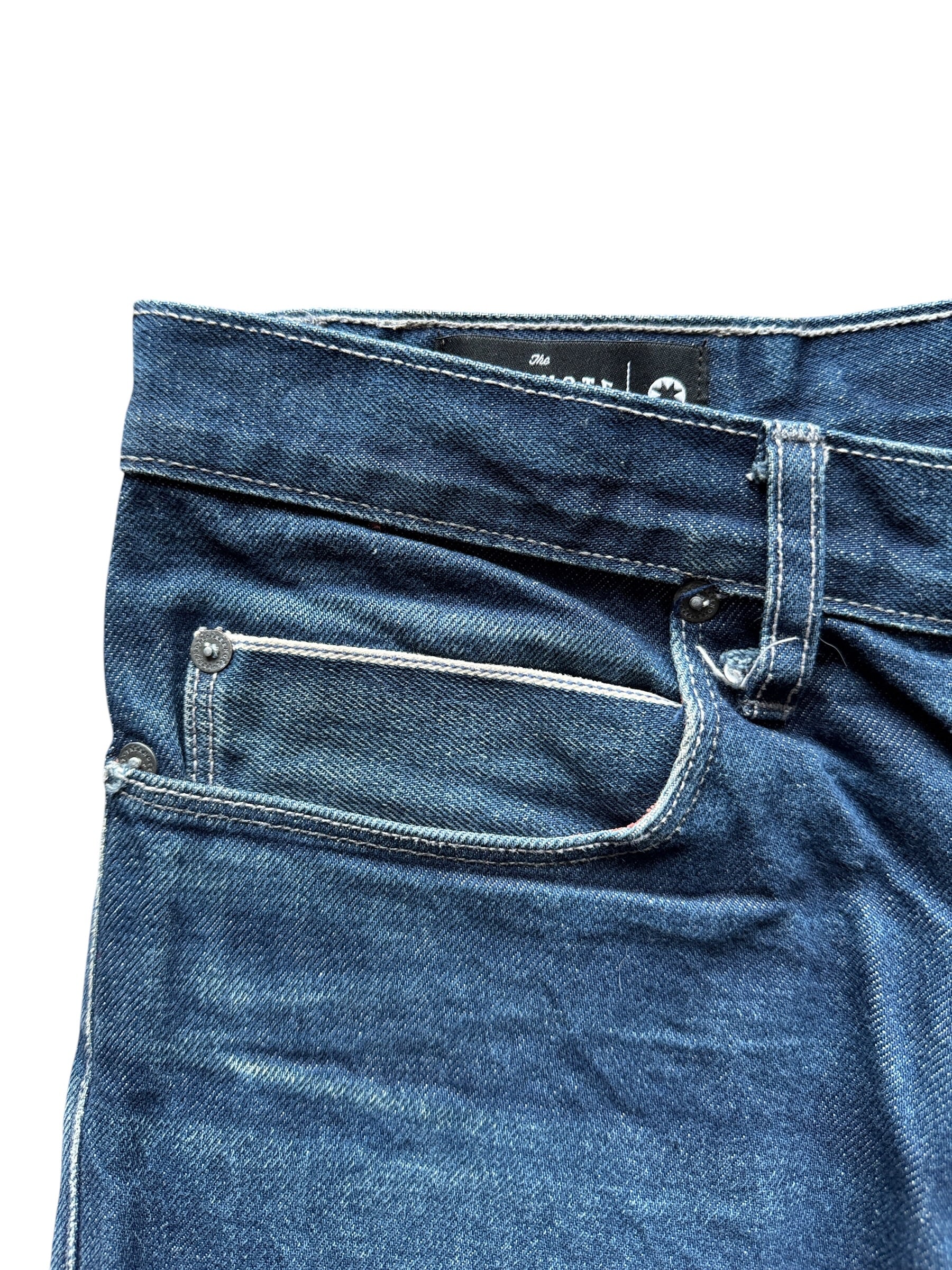 Selvedge pocket on Freenote Cloth Selvedge Jeans W33 (Fits W34)