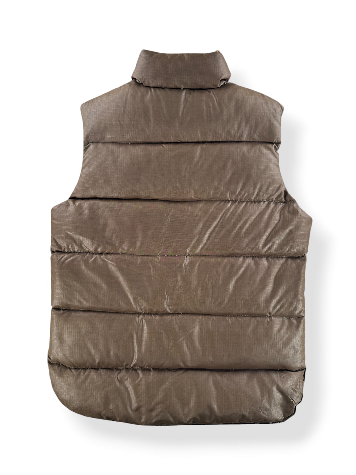 Back of Vintage 1970s Down Puffer Vest SZ M