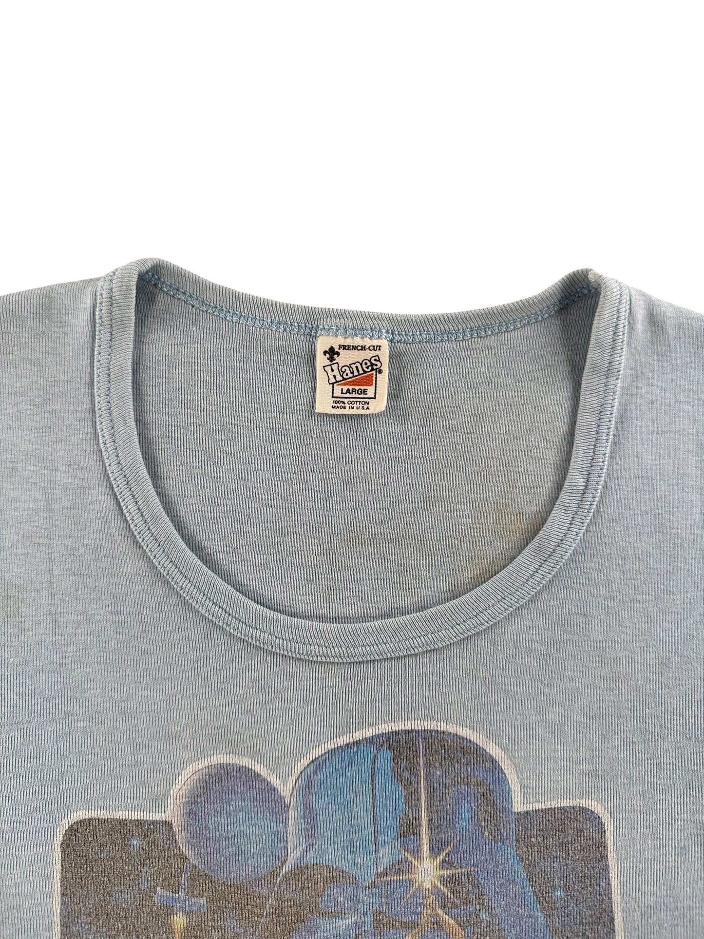 Collar on Vintage Star Wars Baby Tee SZ XXS - AS IS