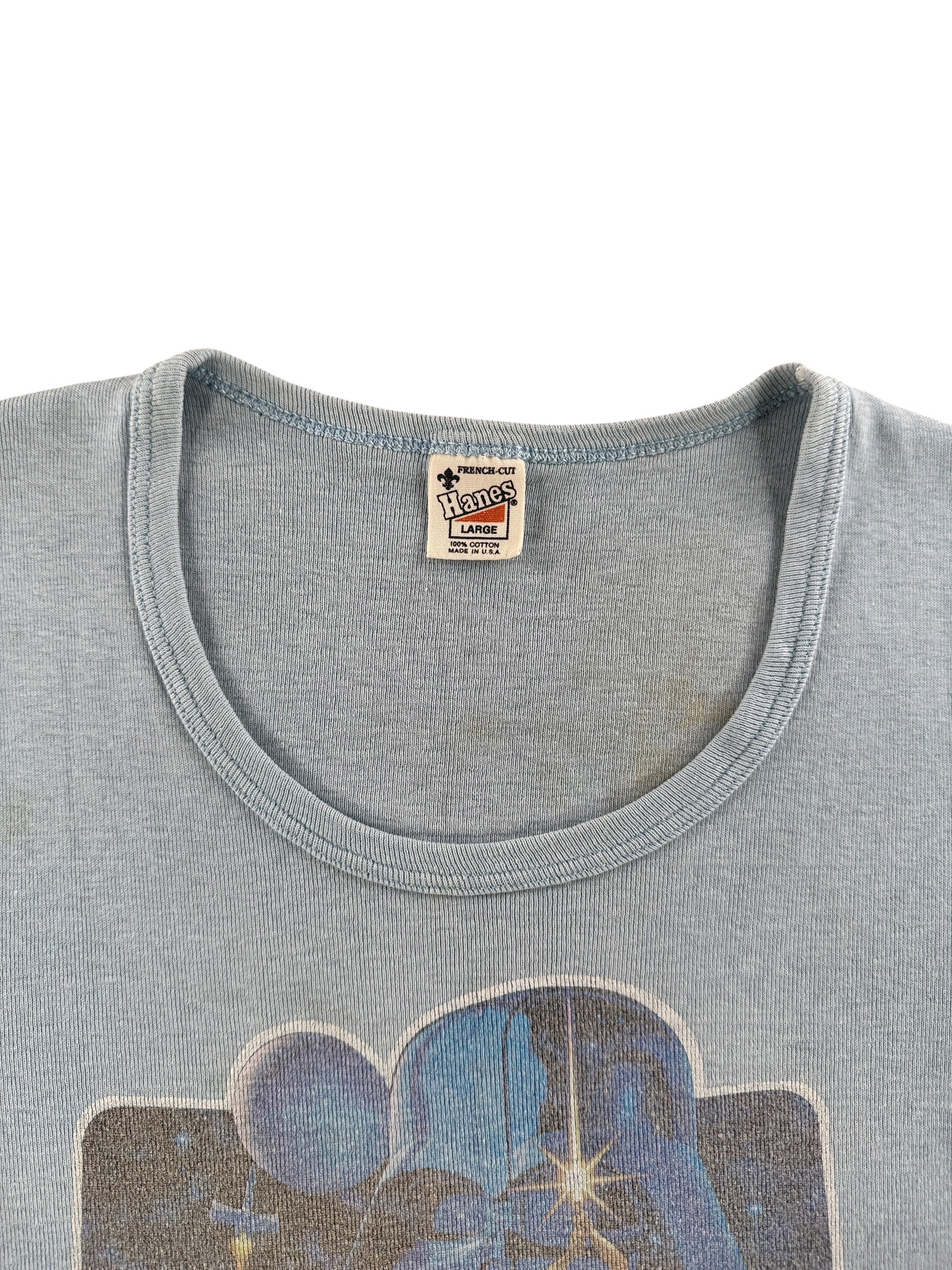 Collar on Vintage Star Wars Baby Tee SZ XXS - AS IS