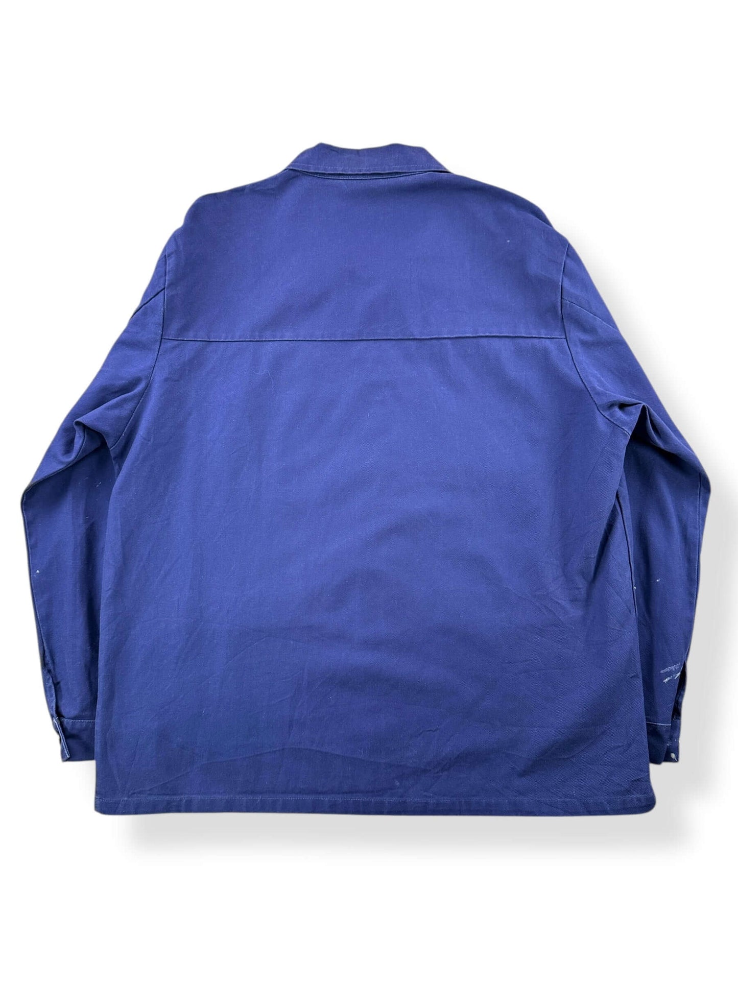 Back of Vintage Adolphe Lafont French Chore Coat SZ XL