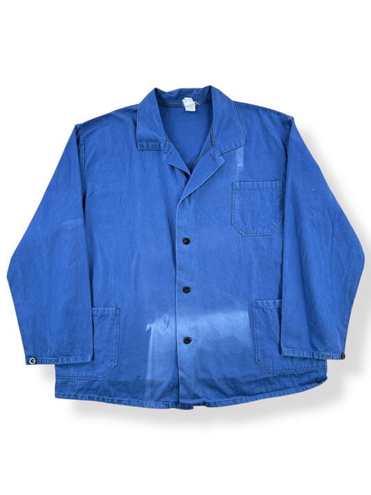 Front of Vintage Tradetex Faded Euro Work Jacket SZ XXL