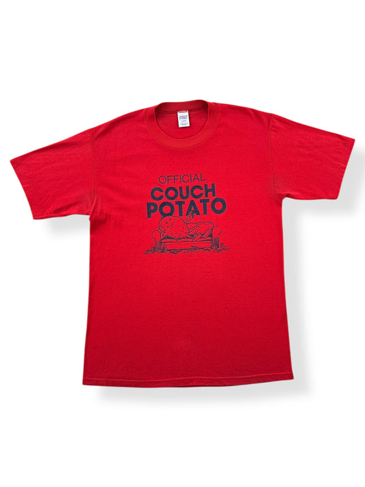 Front of Vintage Couch Potato Tee SZ M