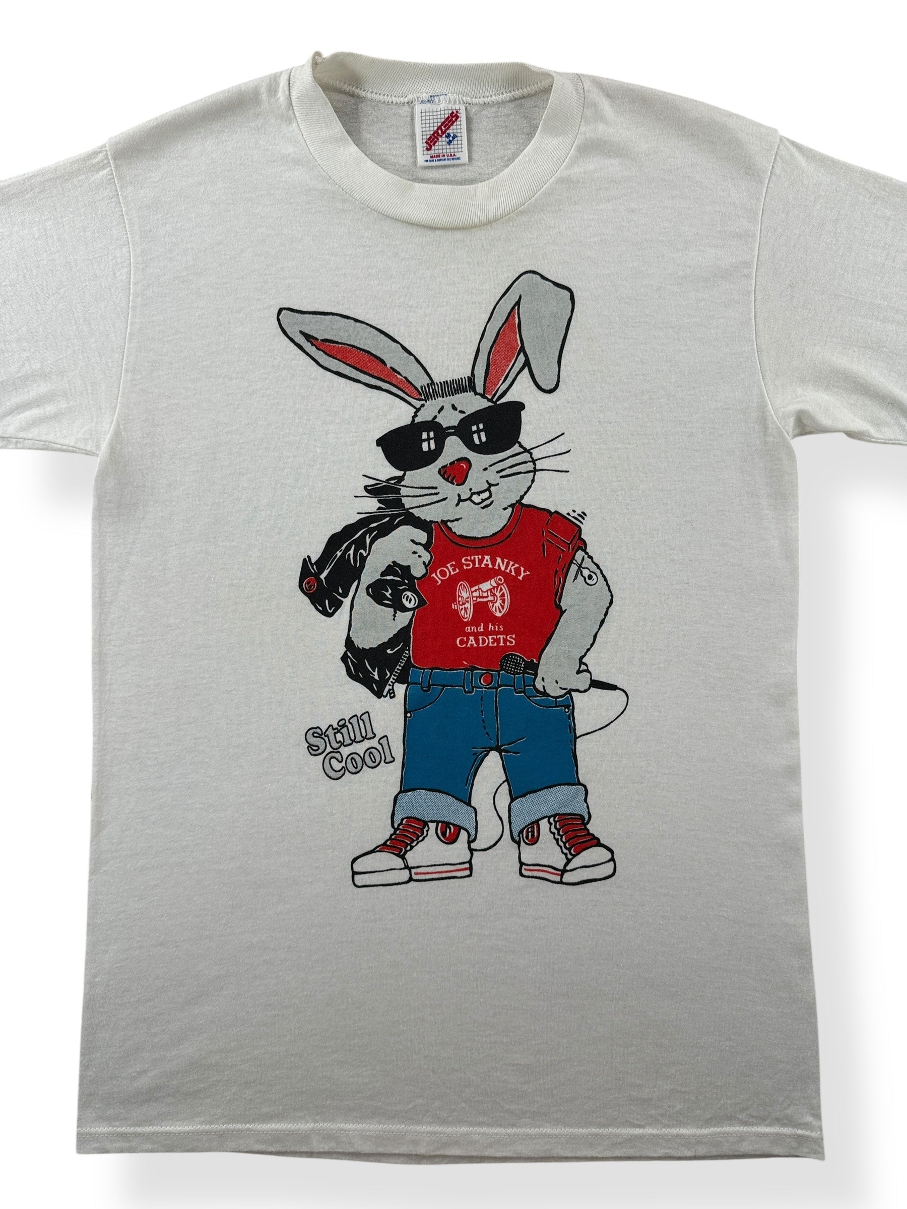 Front Close Up of Vintage Joe Stanky Still Cool Tee SZ S