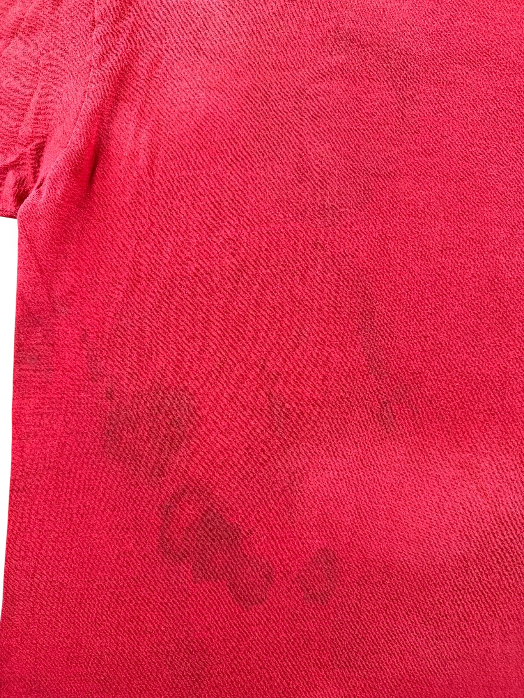 Stain on Vintage 70s Faded Armadillo Tee SZ S
