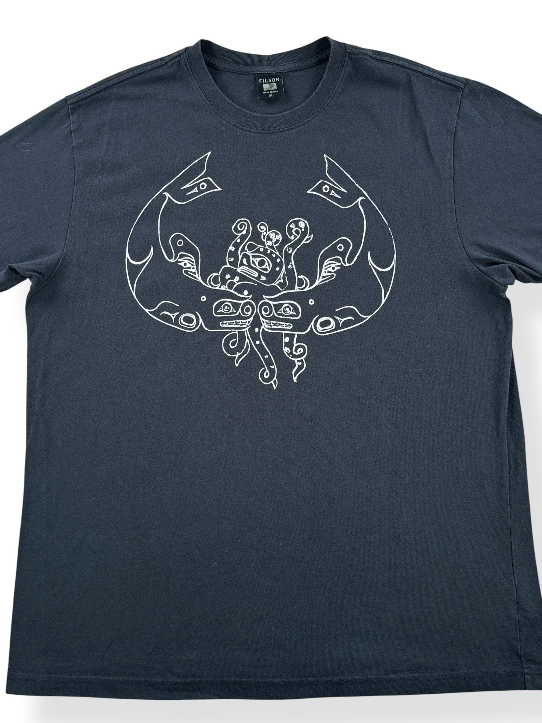 Front Close Up of Filson Art Tee SZ XL