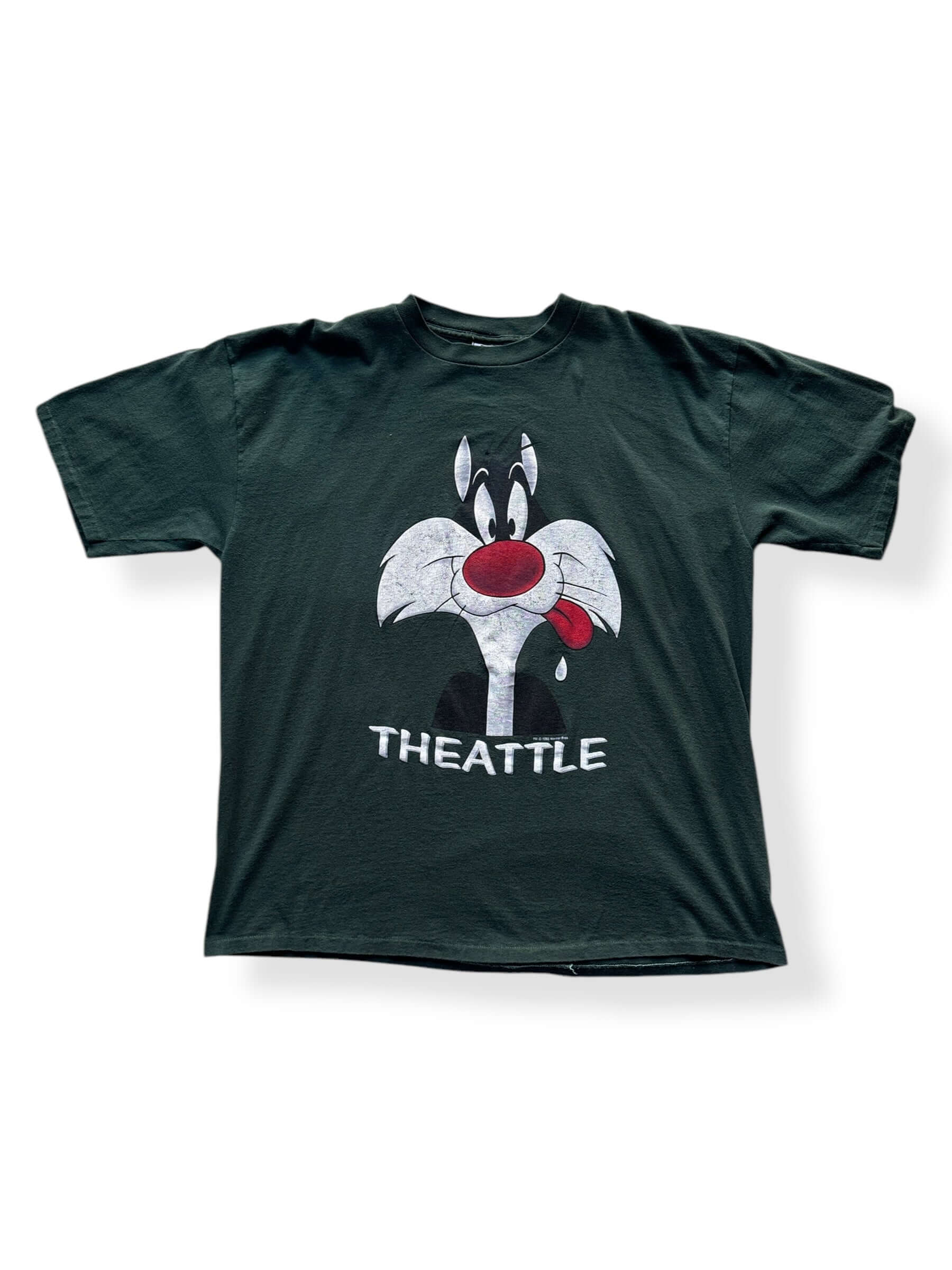 Front of Vintage Looney Tunes Sylvester Theattle Tee SZ XL