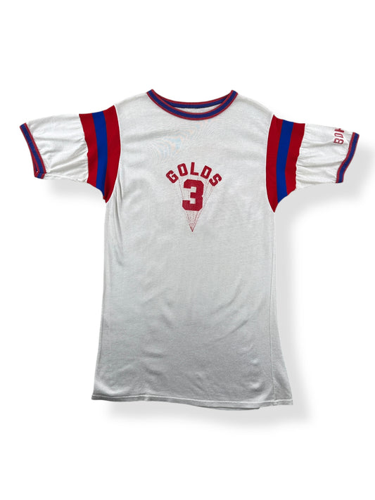 Front of Vintage Durene Golds Jersey SZ XS