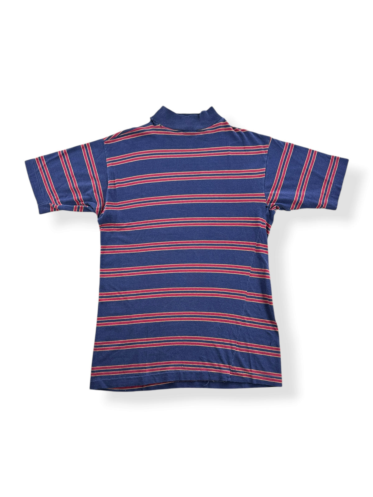 Back of Vintage Velva Sheen Striped Tee SZ S