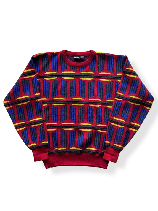 Front of Vintage Head Wool Blend Sweater SZ L