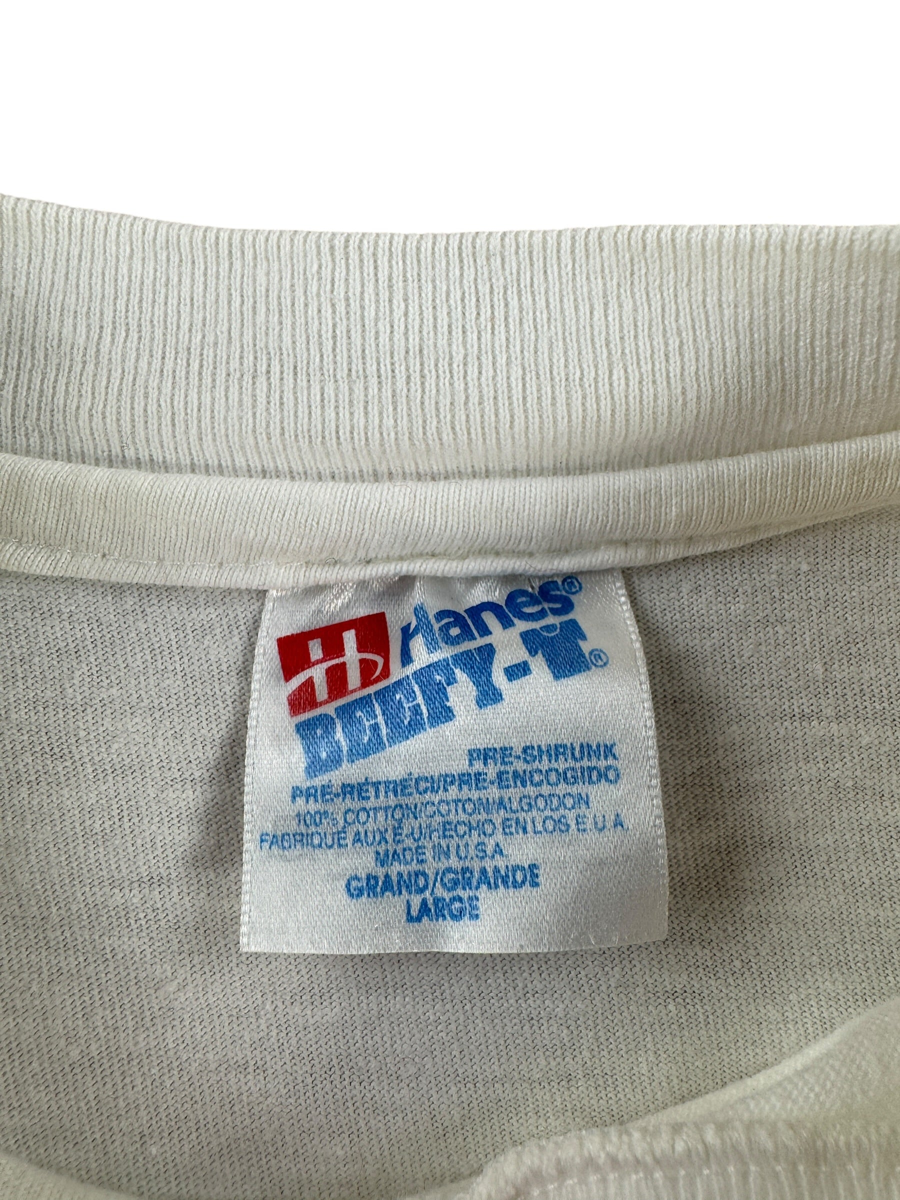 Tag on Vintage Face Art Tee SZ L