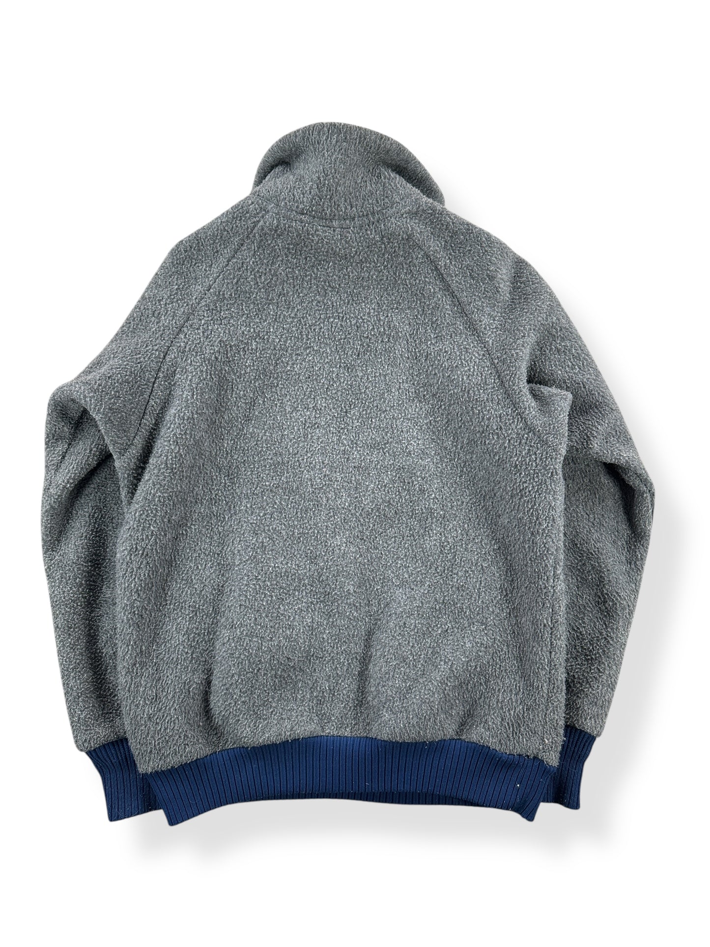 Back of Vintage Grey Patagonia Quarter Zip Jacket SZ S