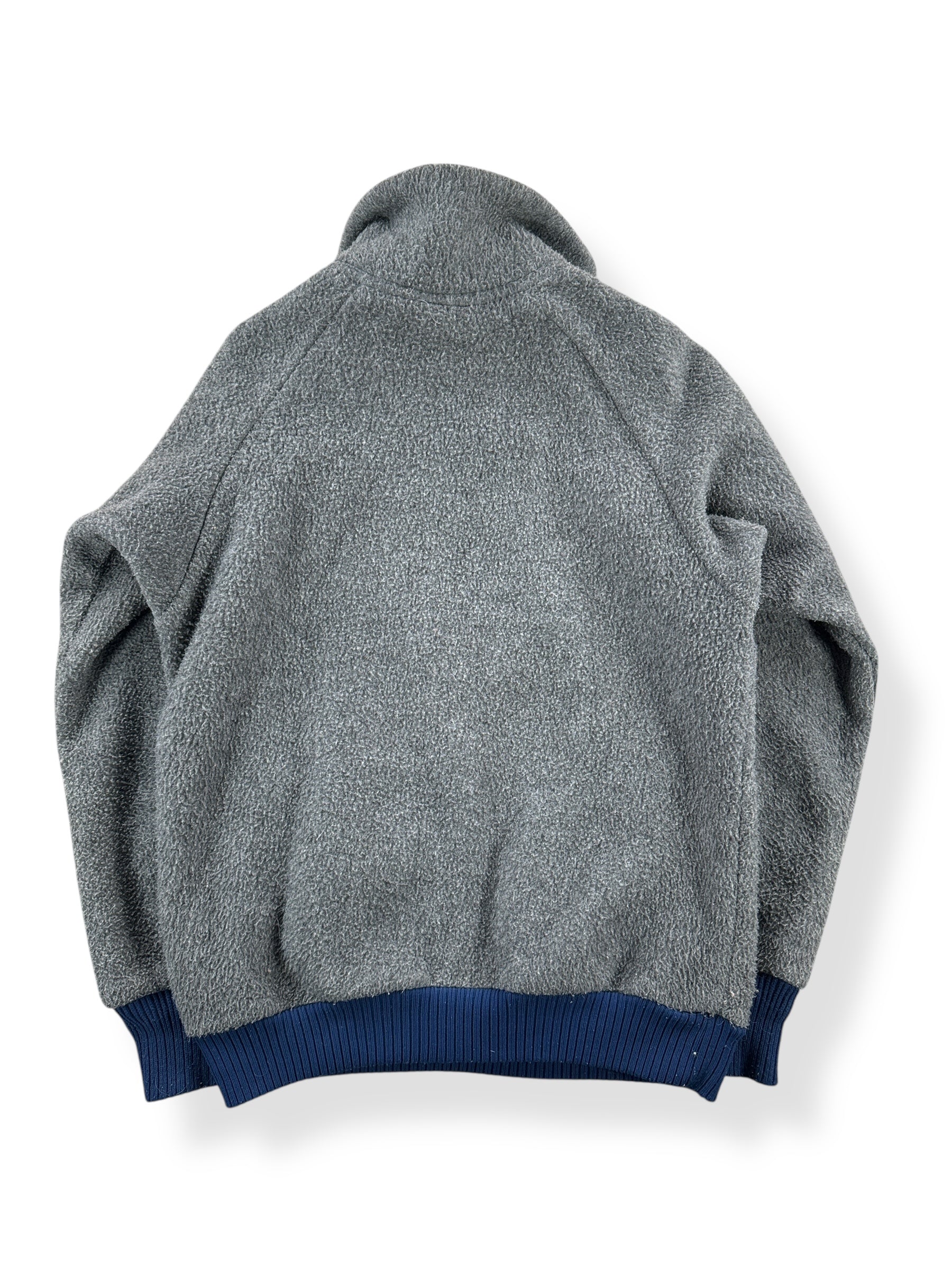 Back of Vintage Grey Patagonia Quarter Zip Jacket SZ S