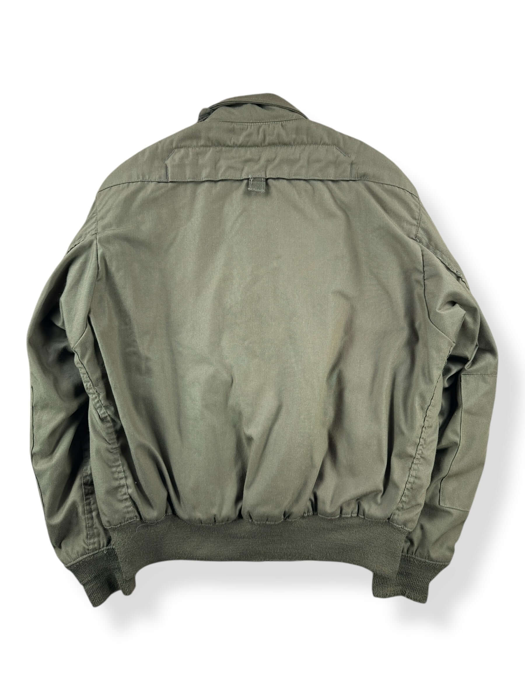 Back of Vintage 90s Era 2nd Infantry Cold Weather Flyers Jacket SZ L Long