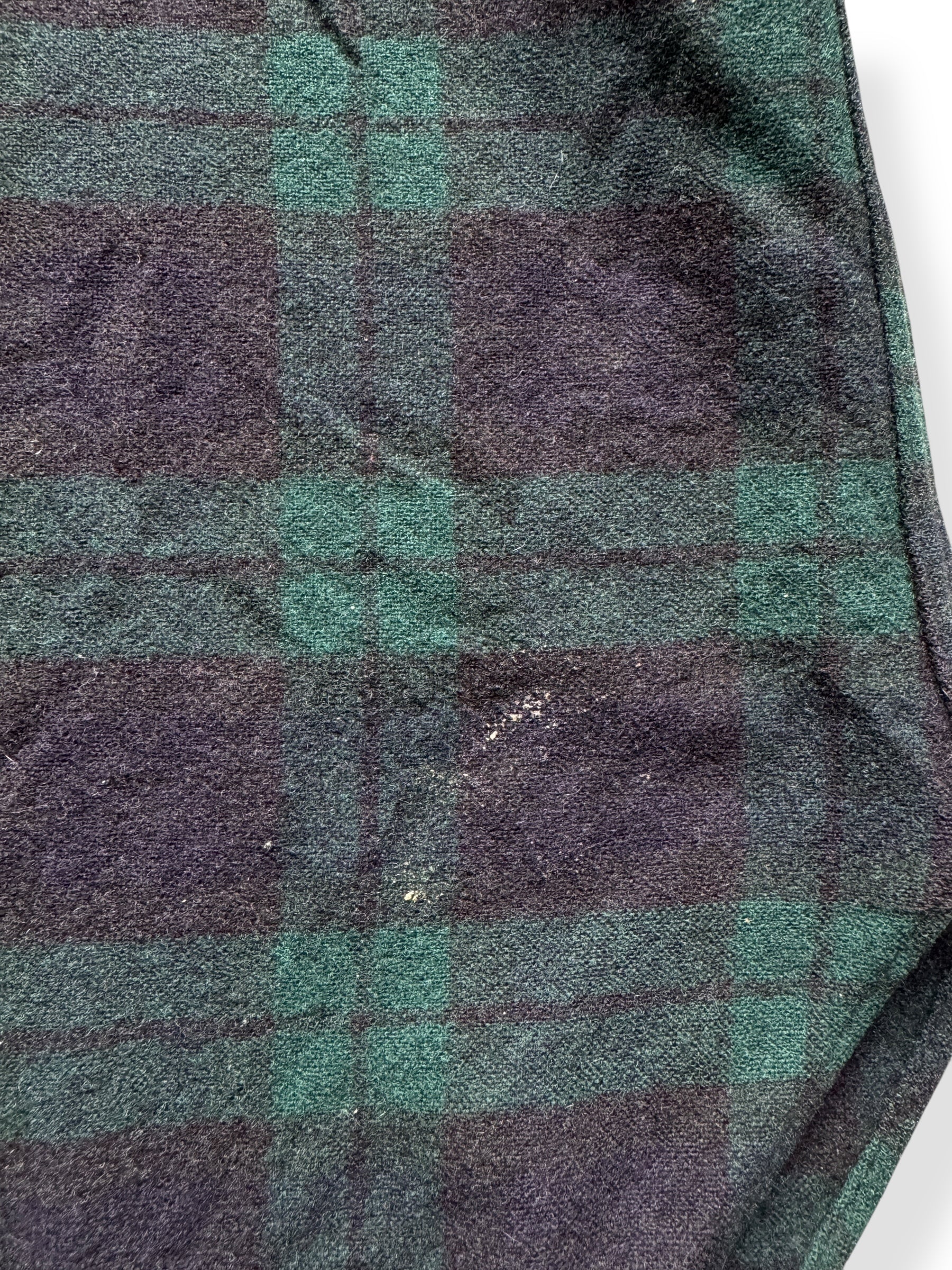 Stain on Pendy Blackwatch Tartan Flannel SZ L