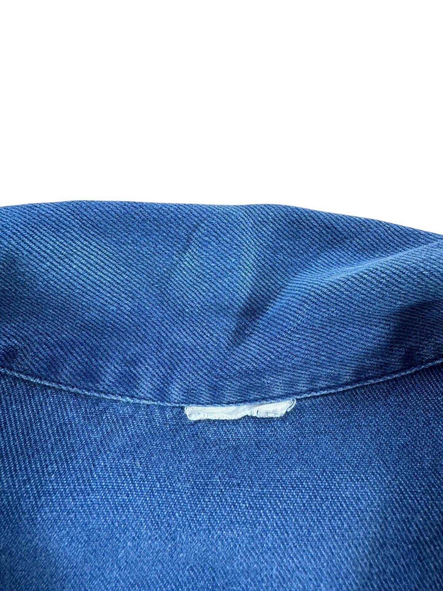 Missing Tag on Vintage French Chore Coat SZ XL