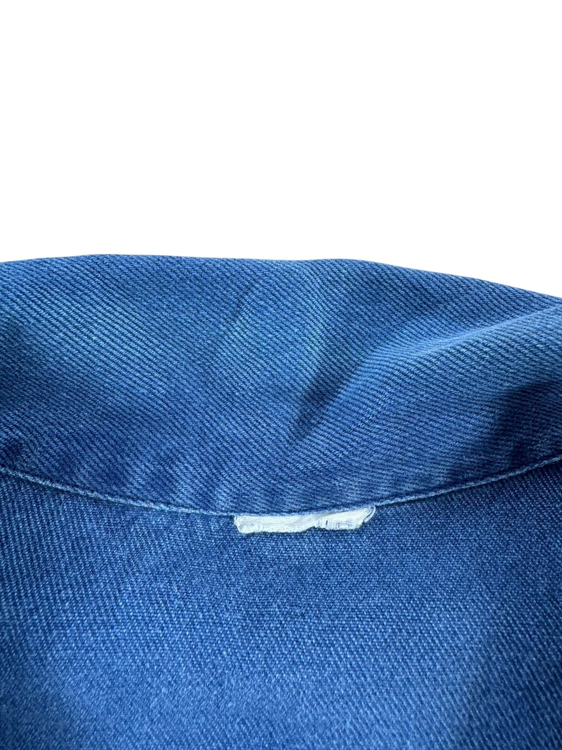 Missing Tag on Vintage French Chore Coat SZ XL