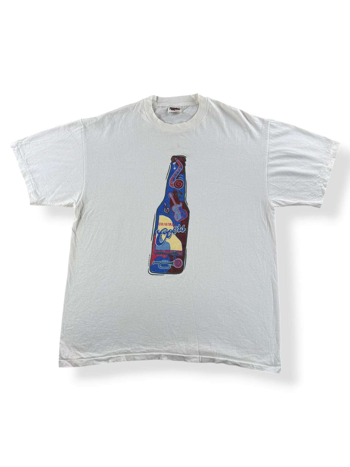 Front of Vintage Coors Original Tee SZ XL