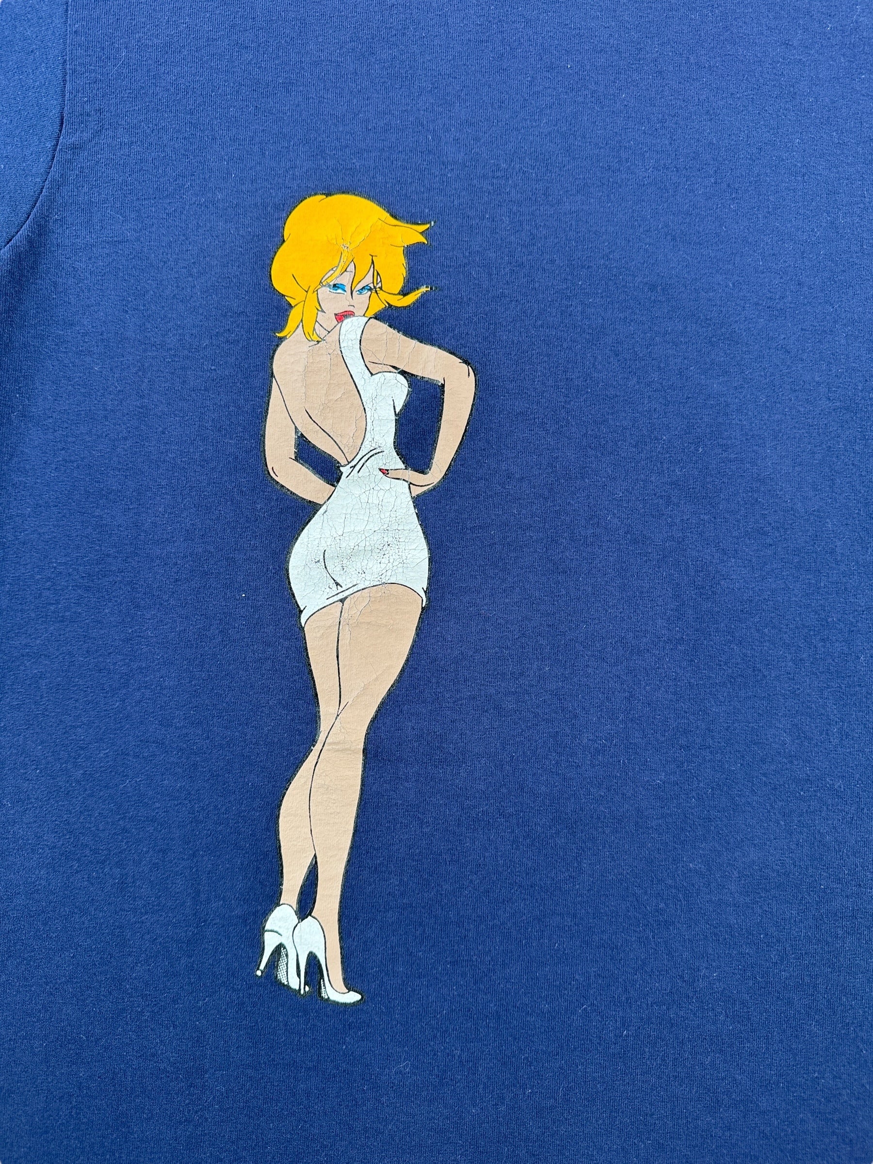 Front Graphic of Vintage Cool World Ralph Bakshi Holly Tee SZ XL