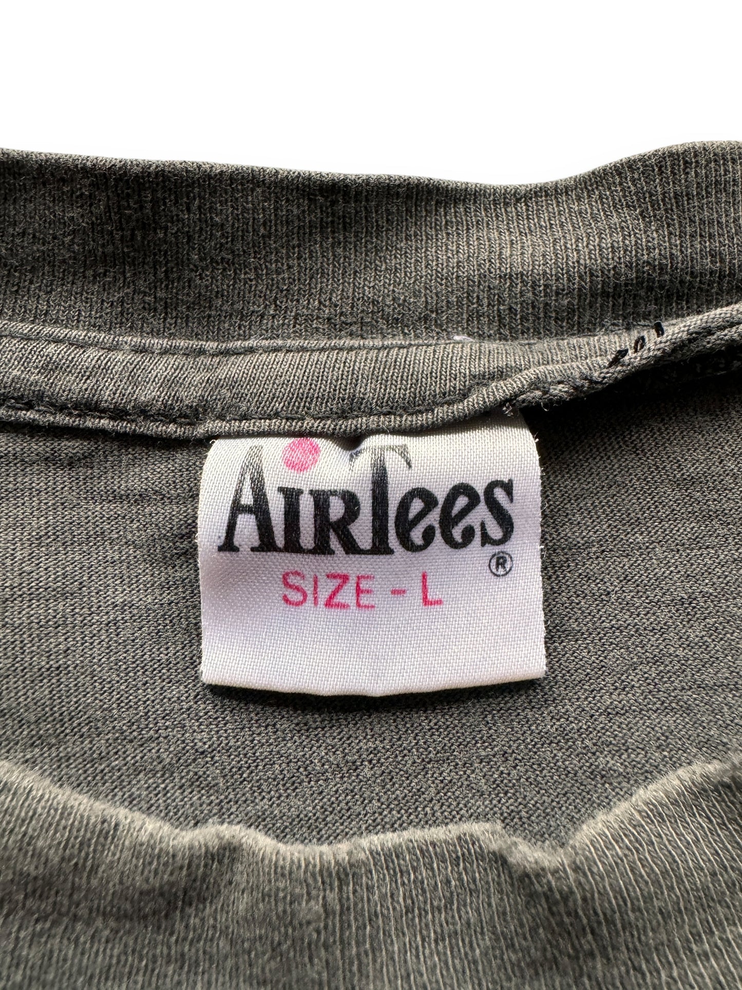 tag on Vintage Faded Hollisters MC Shop of South Germany Harley Tee SZ L
