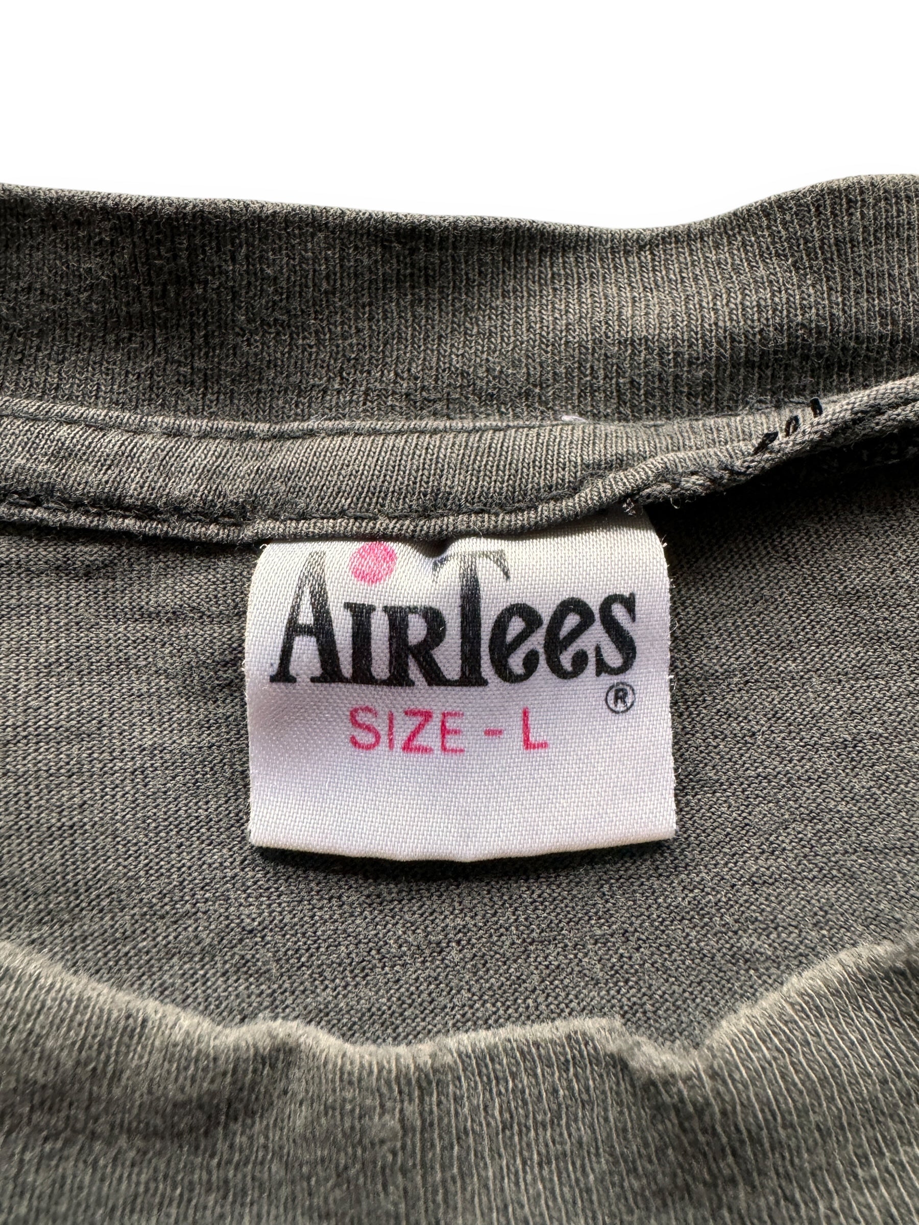 tag on Vintage Faded Hollisters MC Shop of South Germany Harley Tee SZ L