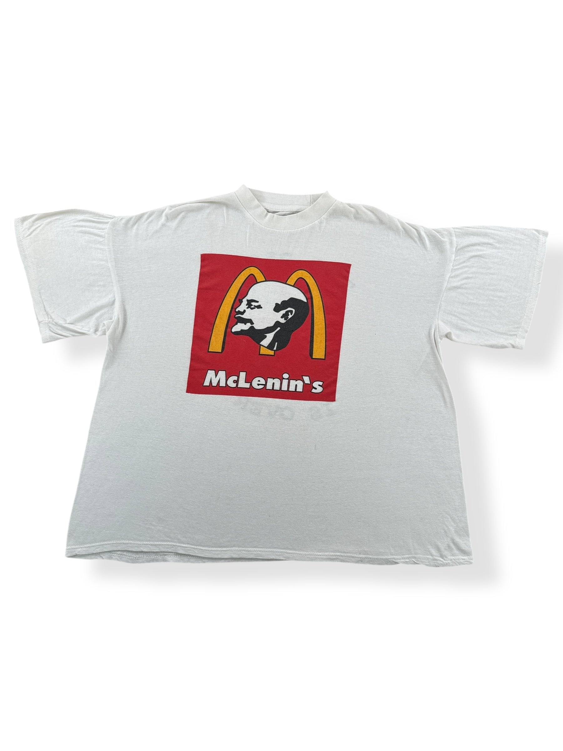 Front of Vintage McLenins Tee SZ XL