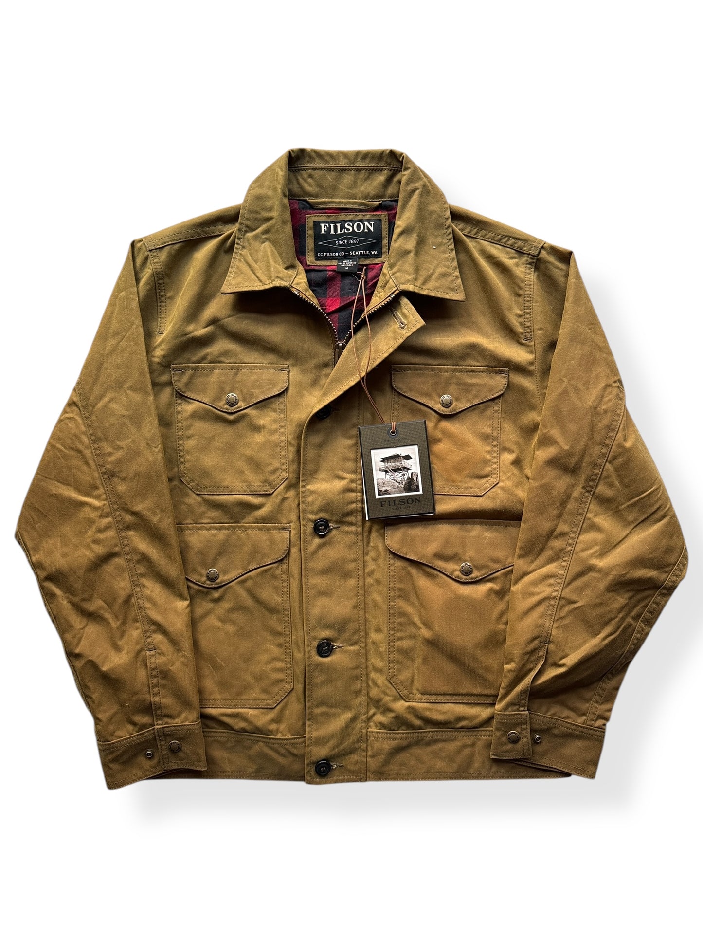 Front of NOS Filson Northway Jacket SZ M