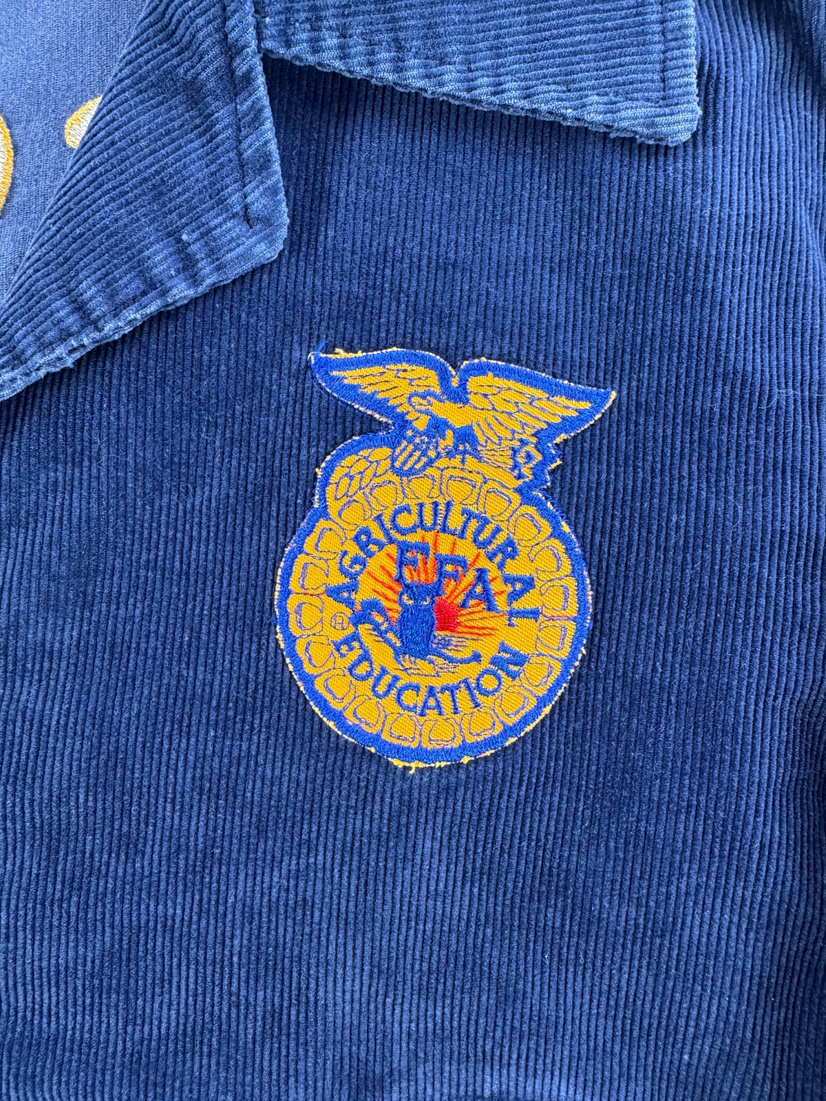 Patch on Vintage 80s Wisconsin FFA Jacket SZ M
