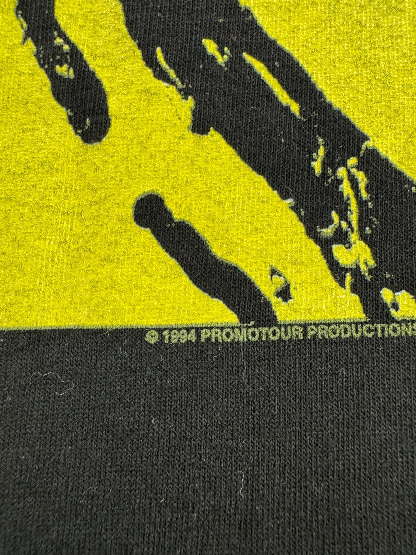 Trademark on Vintage Rolling Stones Voodoo Tour 94-95 Tee SZ XL