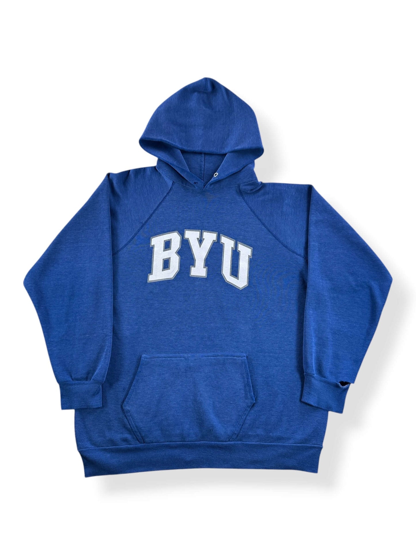 Front of Vintage BYU Hoodie SZ L