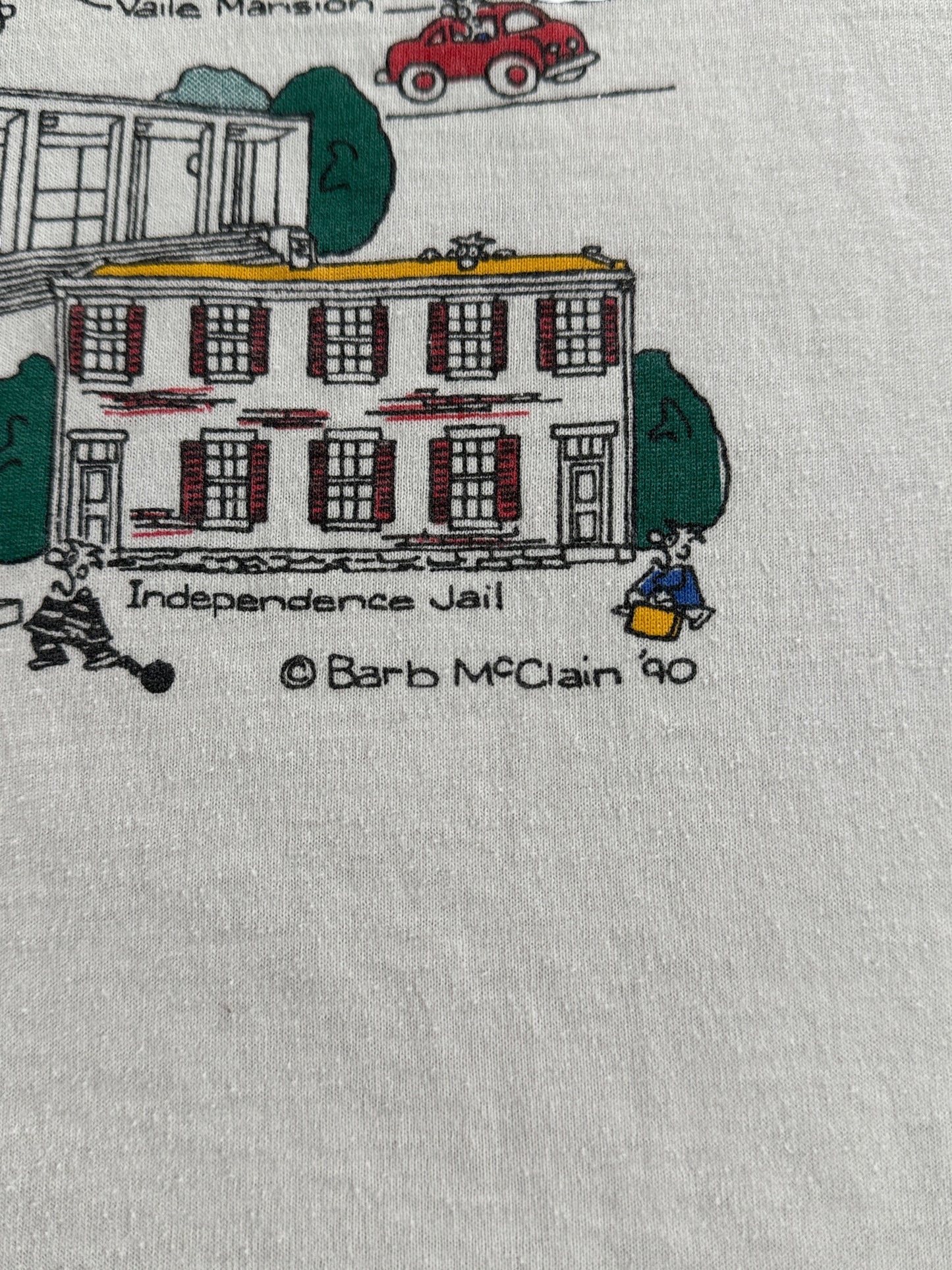 Copyright on Vintage Independence Missouri Tee SZ L (Fits M)