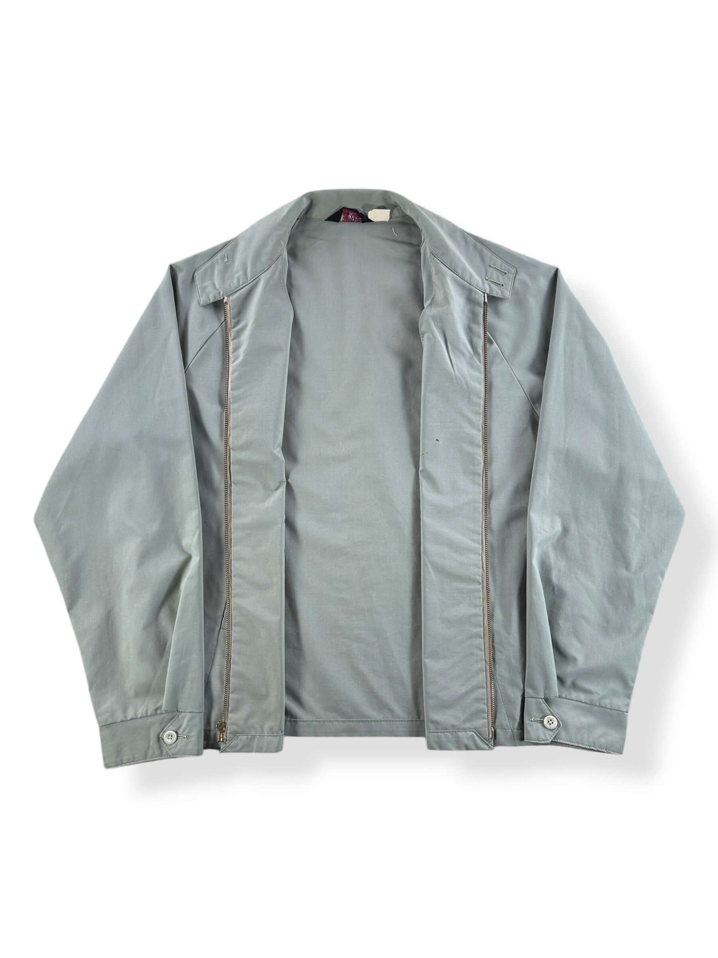 Inside of Vintage Grey Towncraft Herrington Jacket SZ L - AS IS