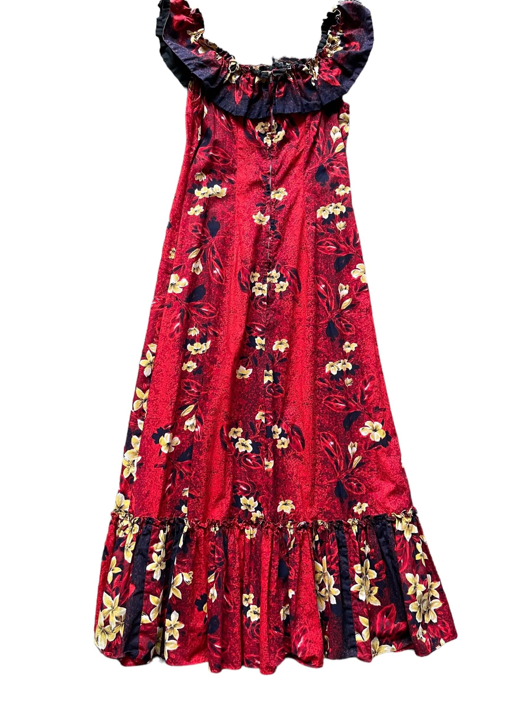 1950s Kamehameha Maxi Hawaiian Dress L-XL The Barn Owl Vintage Goods 1950s Kamehameha Maxi Hawaiian Dress L-XL The Barn Owl Vintage Goods