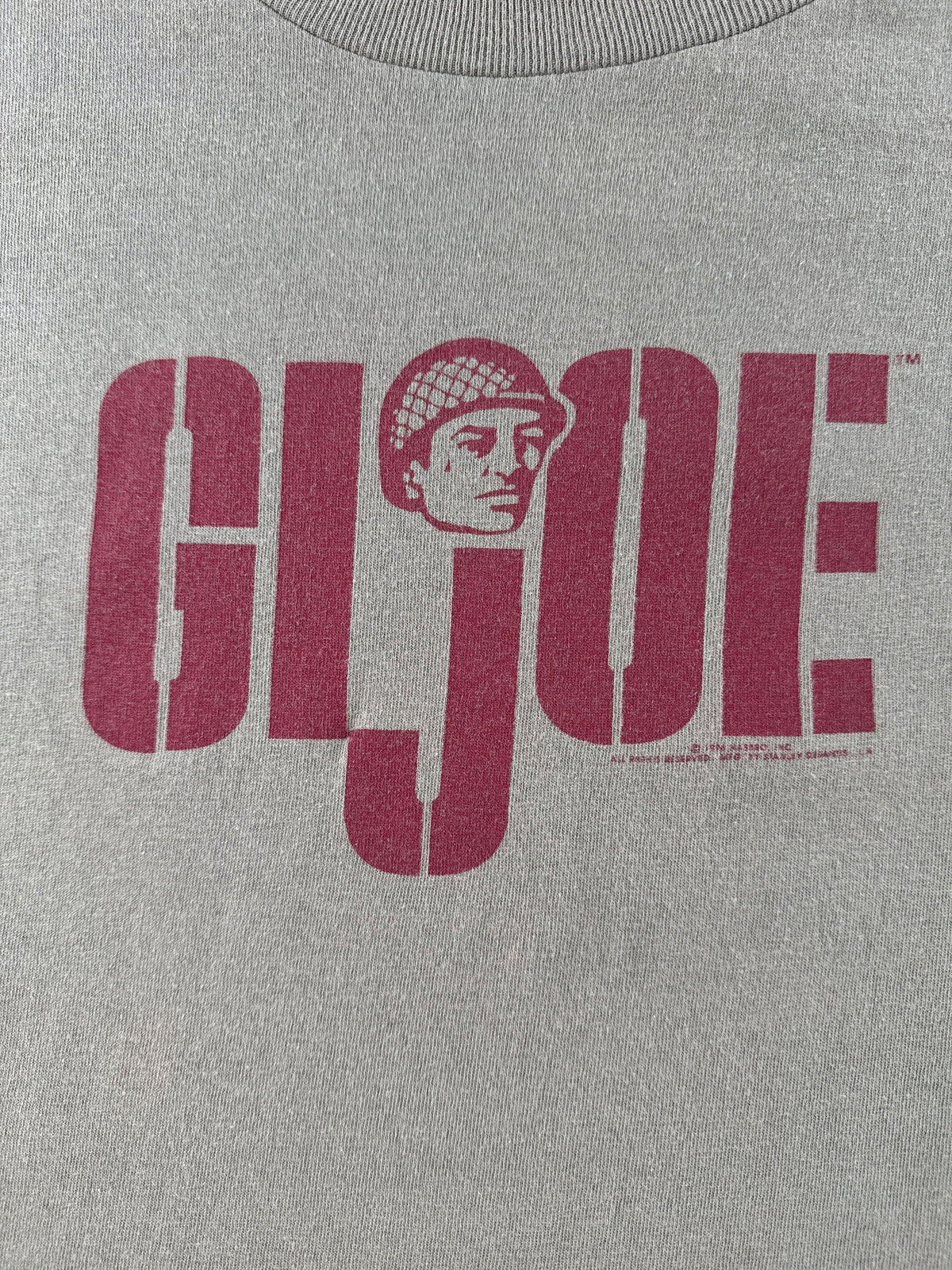 Graphic on Vintage Stanley Desantis GI Joe Tee SZ XL