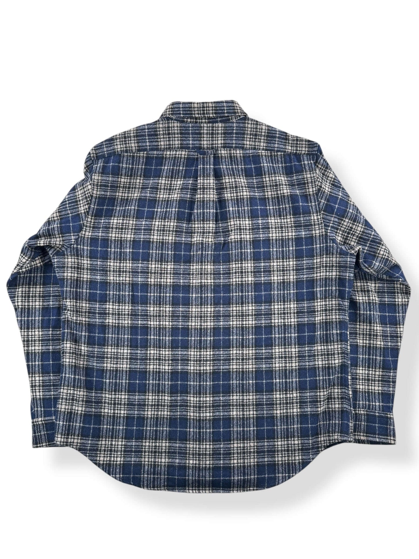 Back of Filson Flannel SZ XL