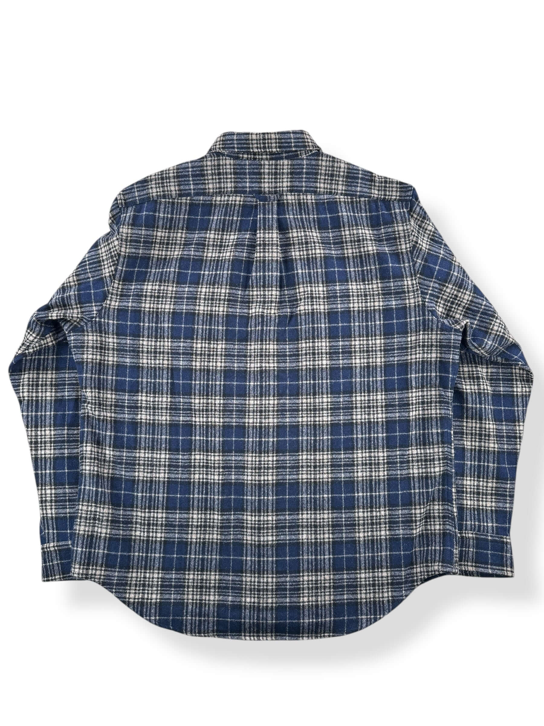 Back of Filson Flannel SZ XL