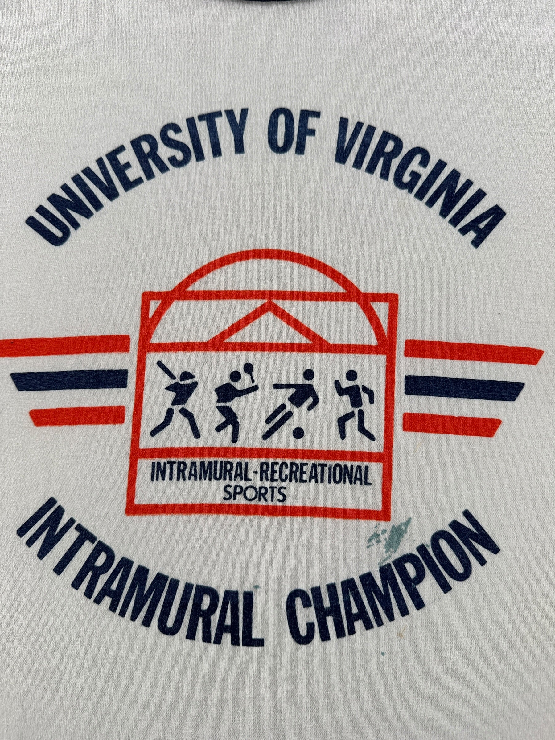 Graphic of Vintage University of Virginia Painter Ringer Tee SZ S