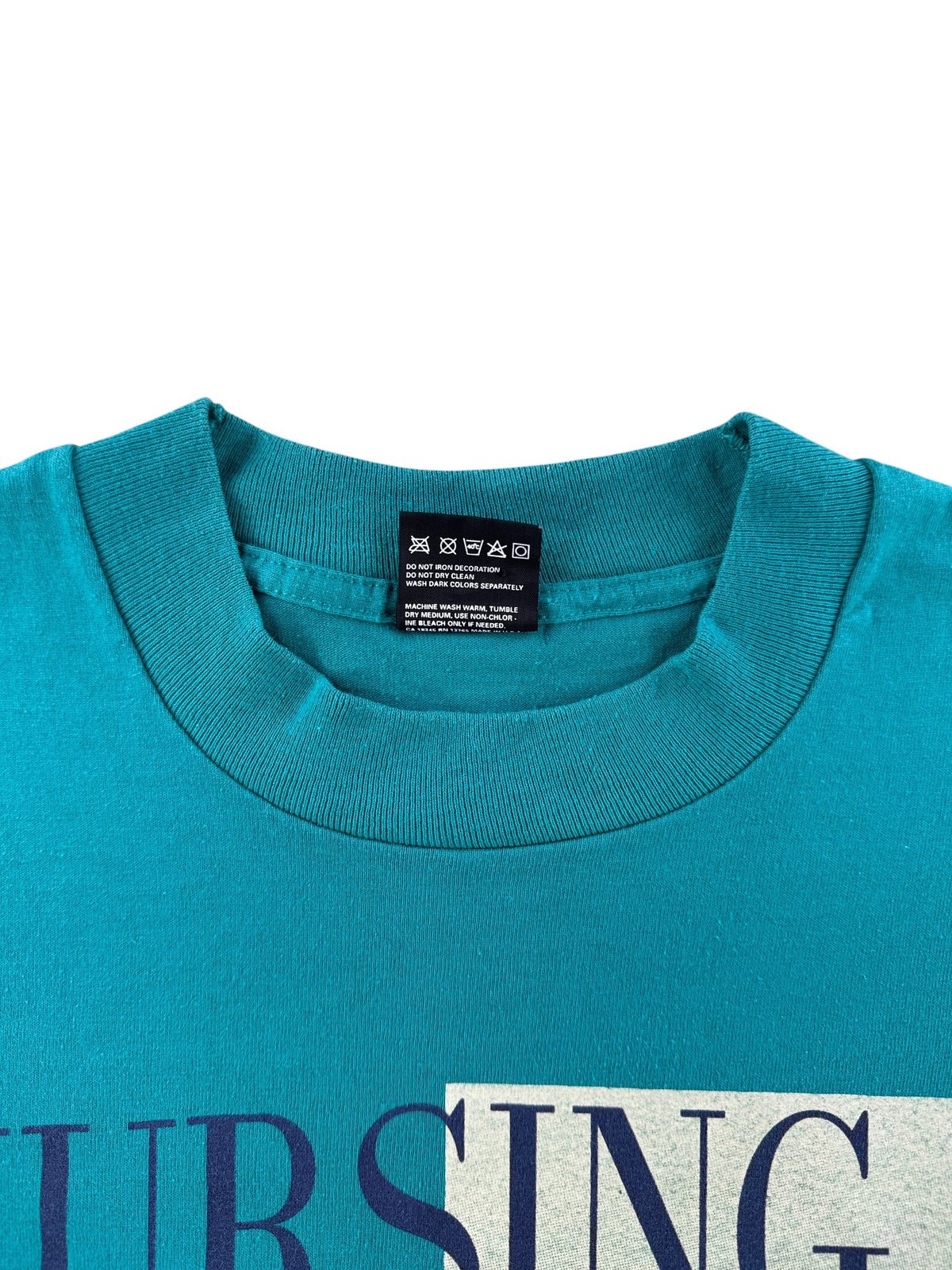 Collar on Vintage Nursing Tee SZ M