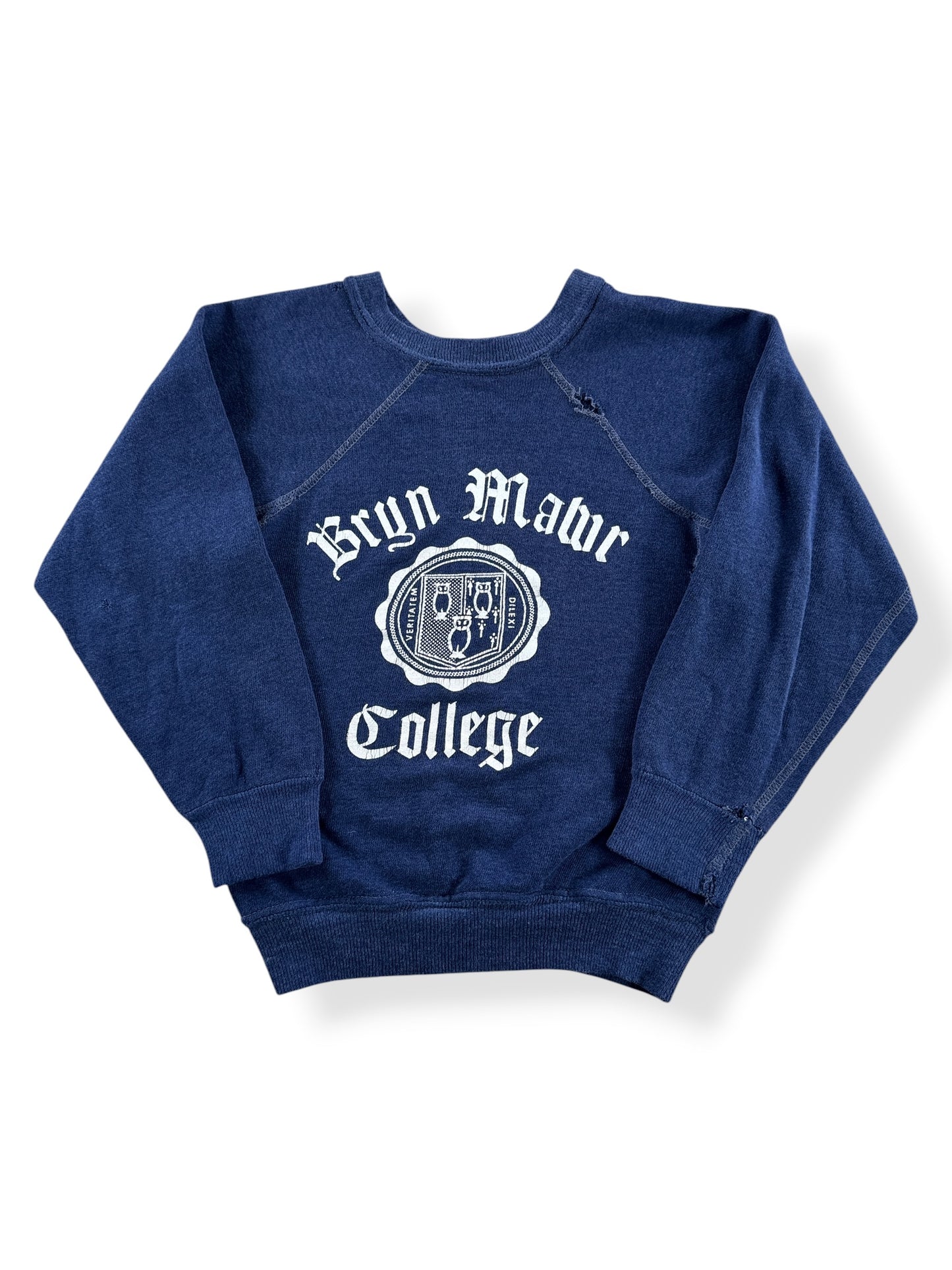 Front of Vintage Kids Bryn Mawr College Crewneck - AS IS