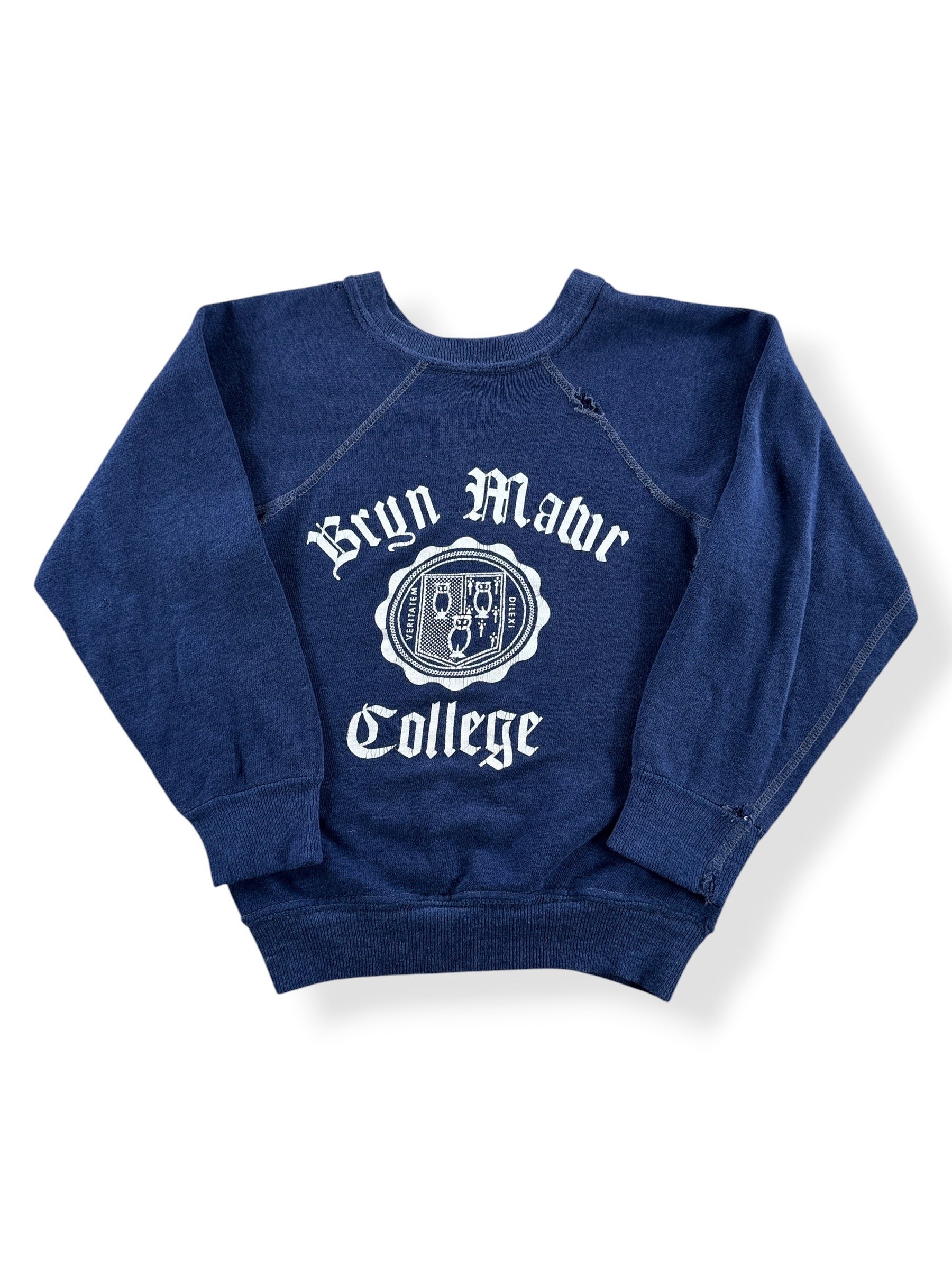 Front of Vintage Kids Bryn Mawr College Crewneck - AS IS