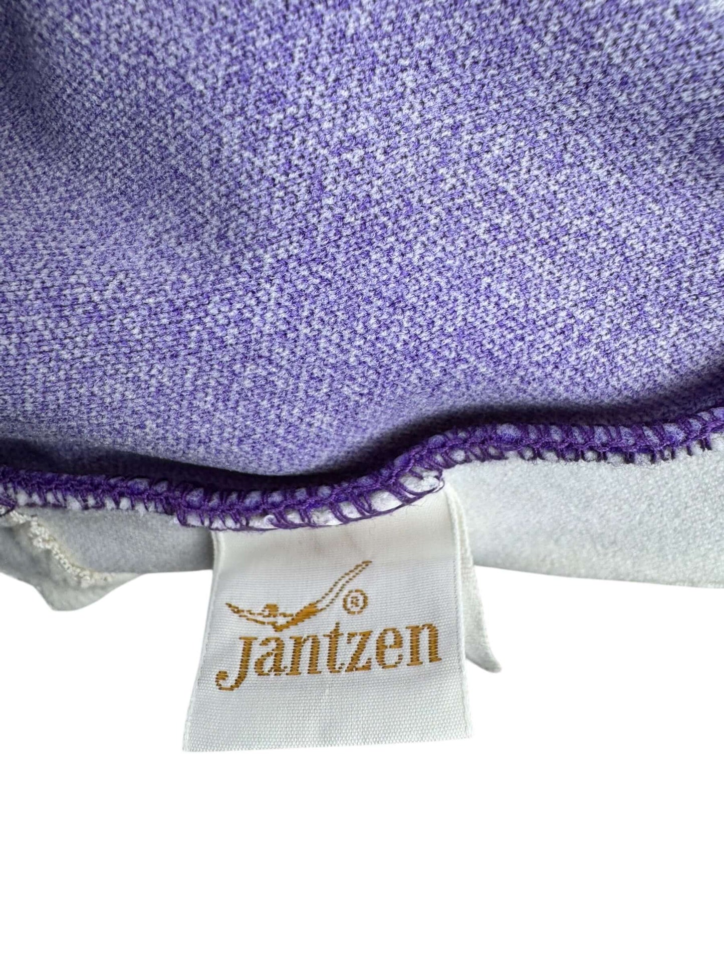 Tag of Vintage 1960s Jantzen Purple Swimsuit S
