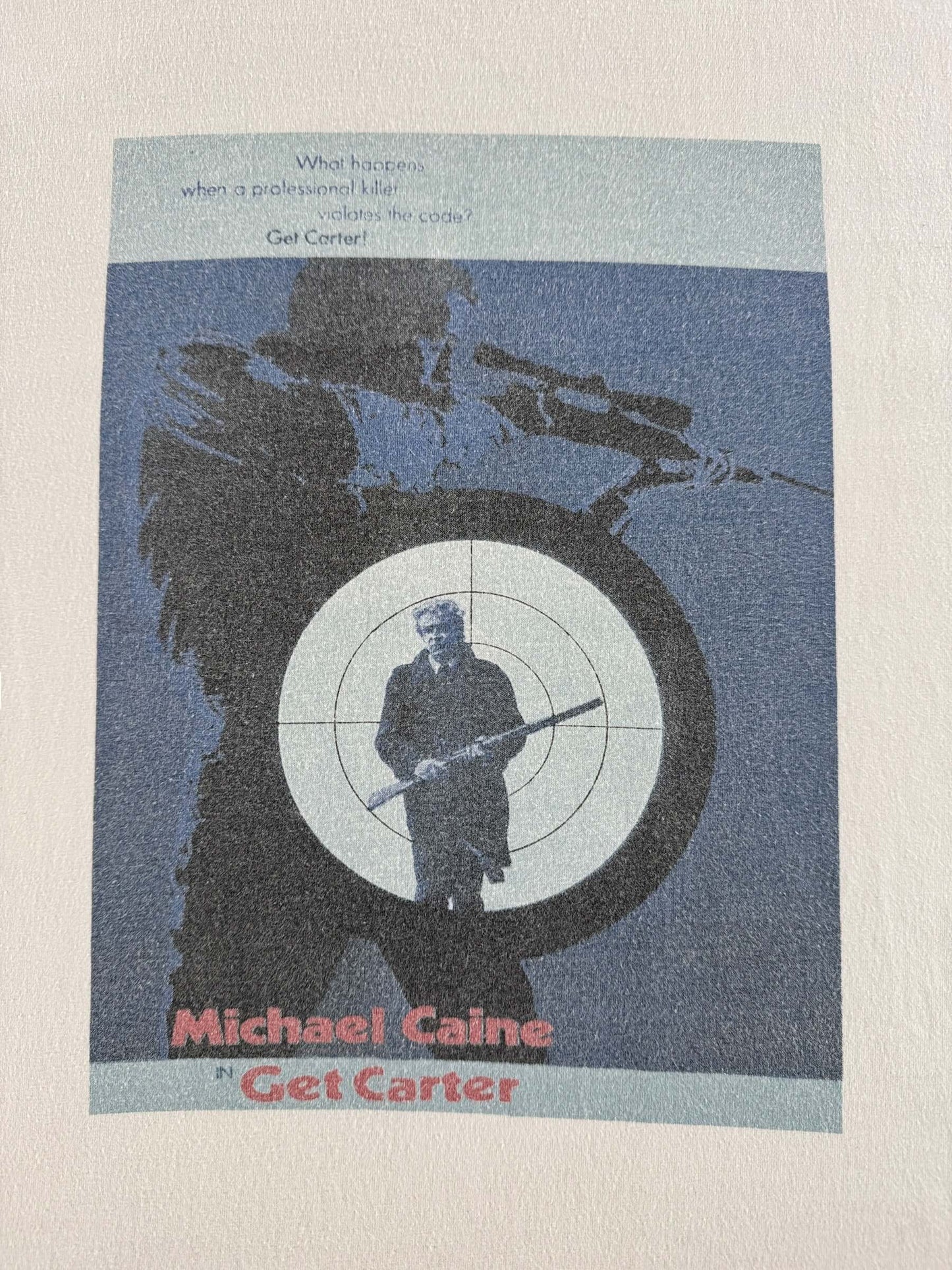 Graphic of Vintage Get Carter Micheal Cane Tee SZ L