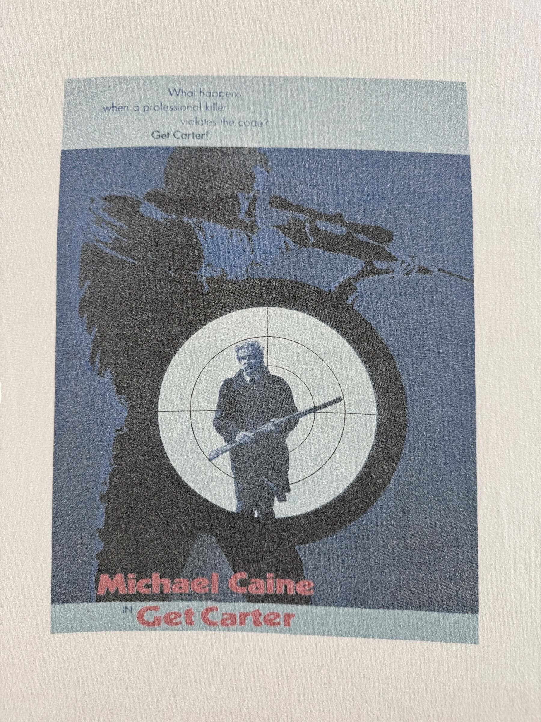 Graphic of Vintage Get Carter Micheal Cane Tee SZ L